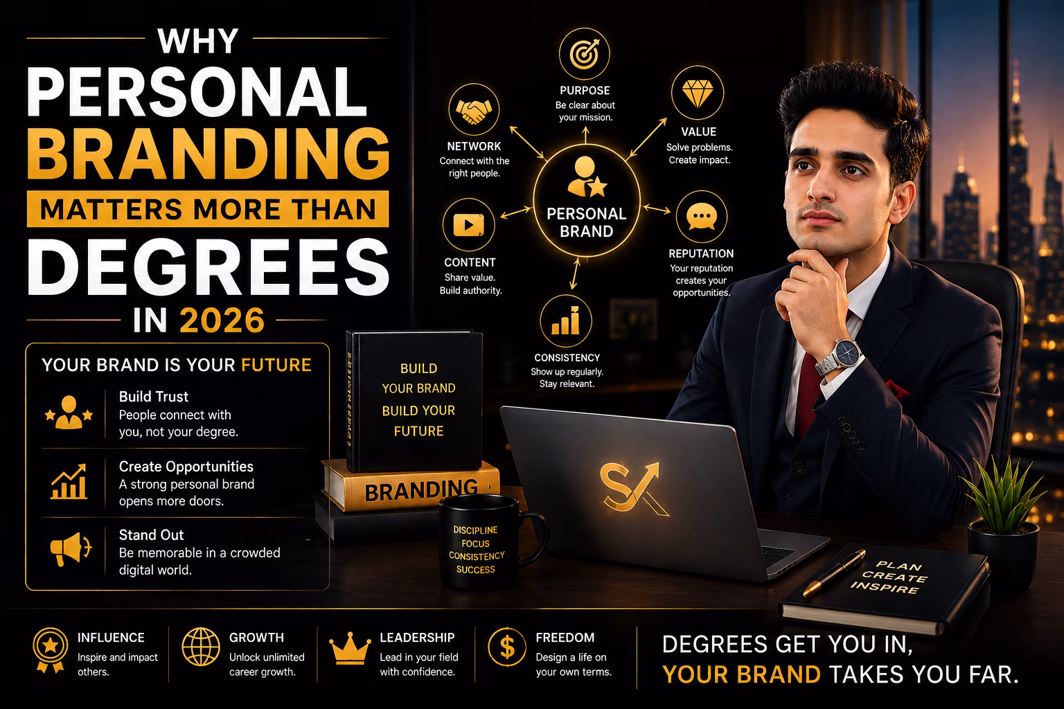Read more about the article Personal Branding Matters More Than Degrees in 2026