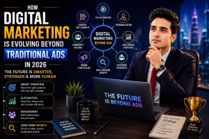 Read more about the article How Future Digital Marketing Is Evolving Beyond Traditional Ads in 2026