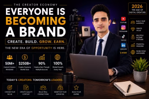 Read more about the article The Creator Economy Boom: Why Everyone Is Becoming a Brand in 2026